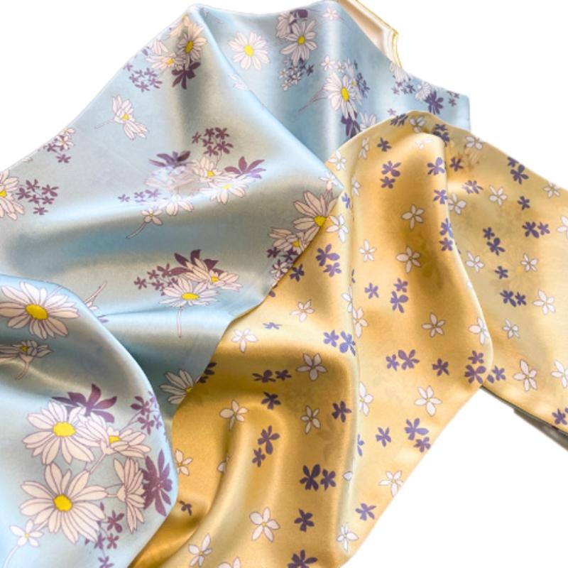 Satin Scarf Floral