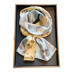 Satin Scarf Floral